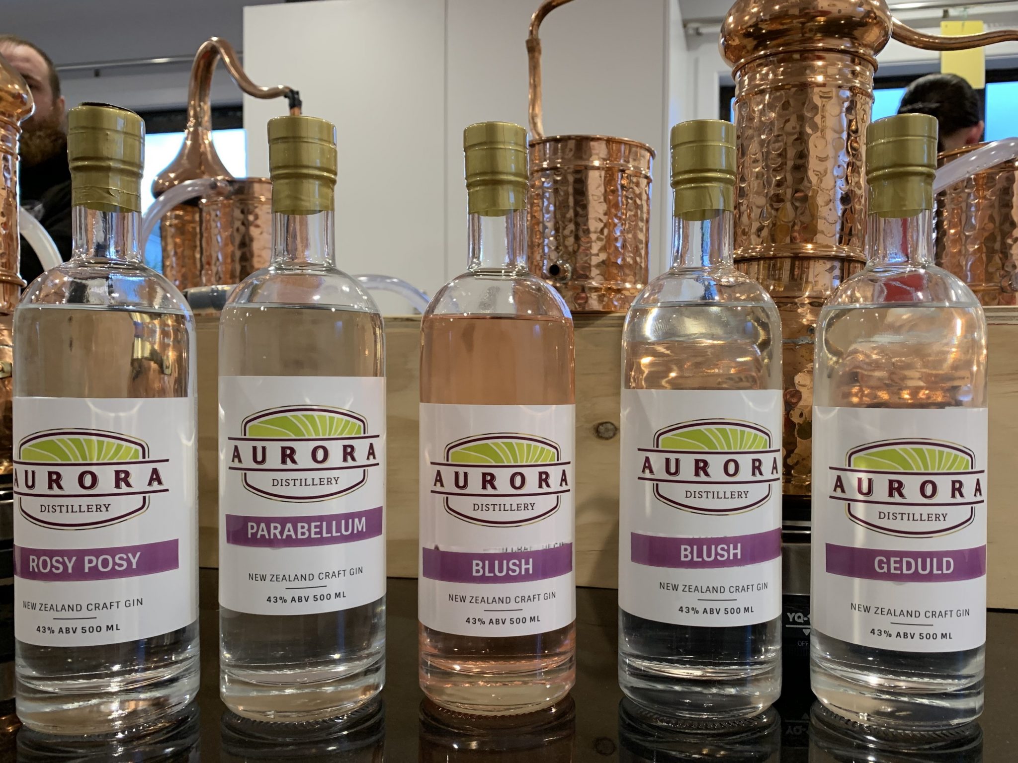 Gin Experience Aurora Distillery New Zealand