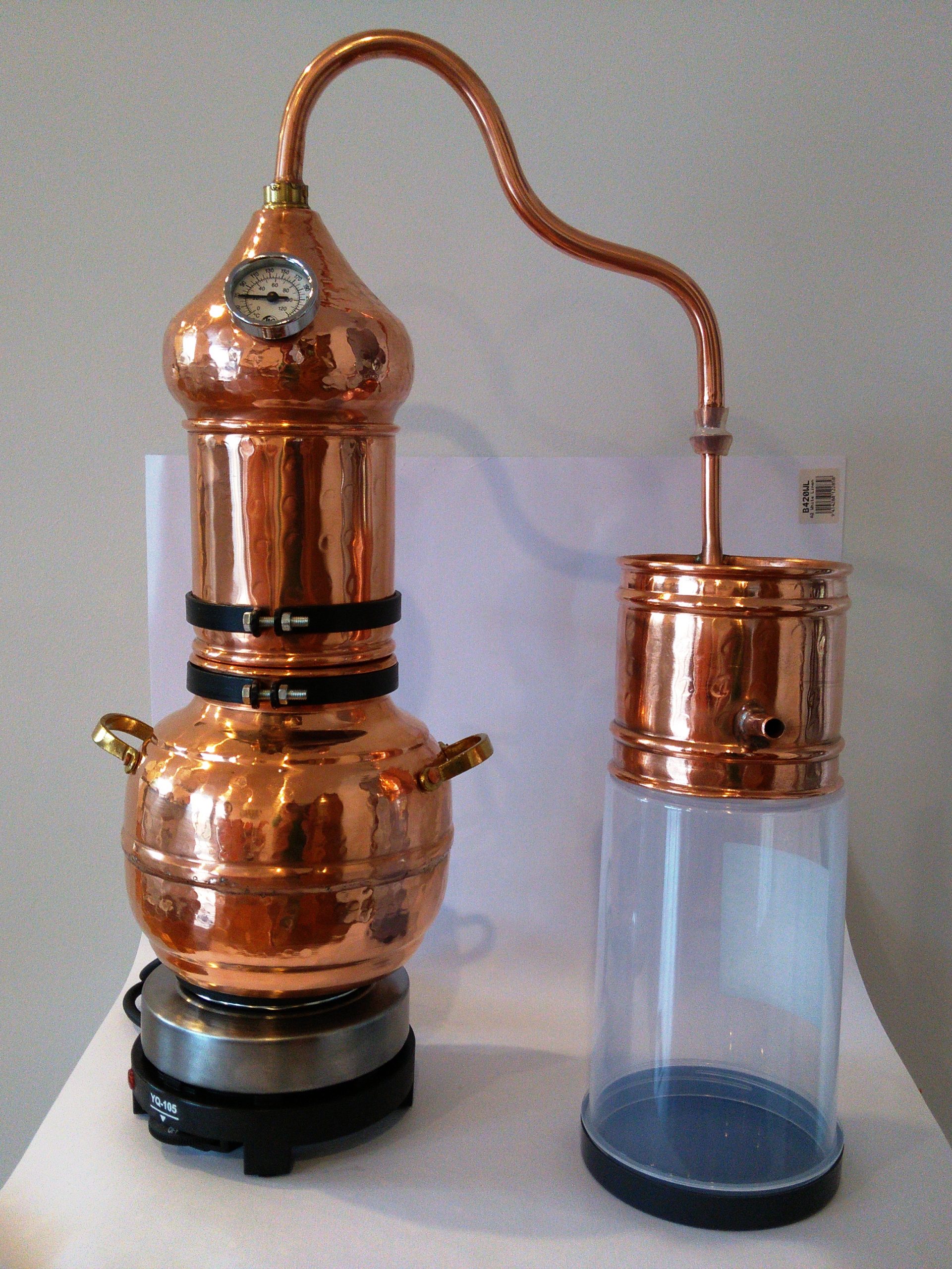 Home distilling kit set up photos - Aurora Distillery New Zealand